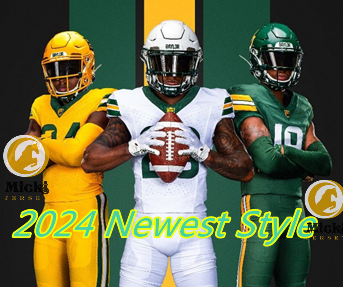 Mike Singletary Don Trull Baylor Football Jersey 93 James Lynch 14 Bryce Petty 44 Bryce Hager 75 Andrew Billings Custom Stitched Baylor Bears Jerseys