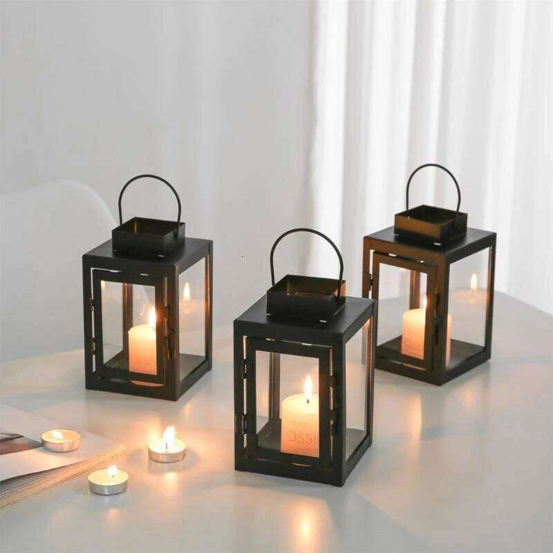 Nordic Metal Stand Decorative Candlestick Holder for Decorations Wedding, Dinning, Party Y260131
