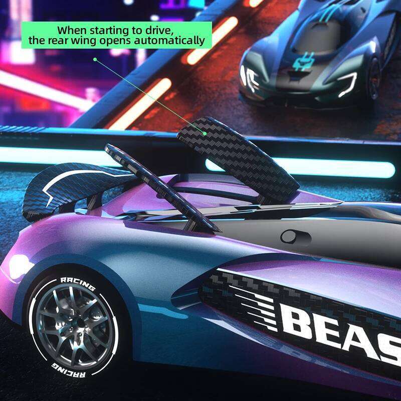 New RC Car 1:24 Scale Four-wheel Drive Drift With Two Speed Settings LED Light Vehicle Start Up Sound Effect Children Toys SG208 Y260131