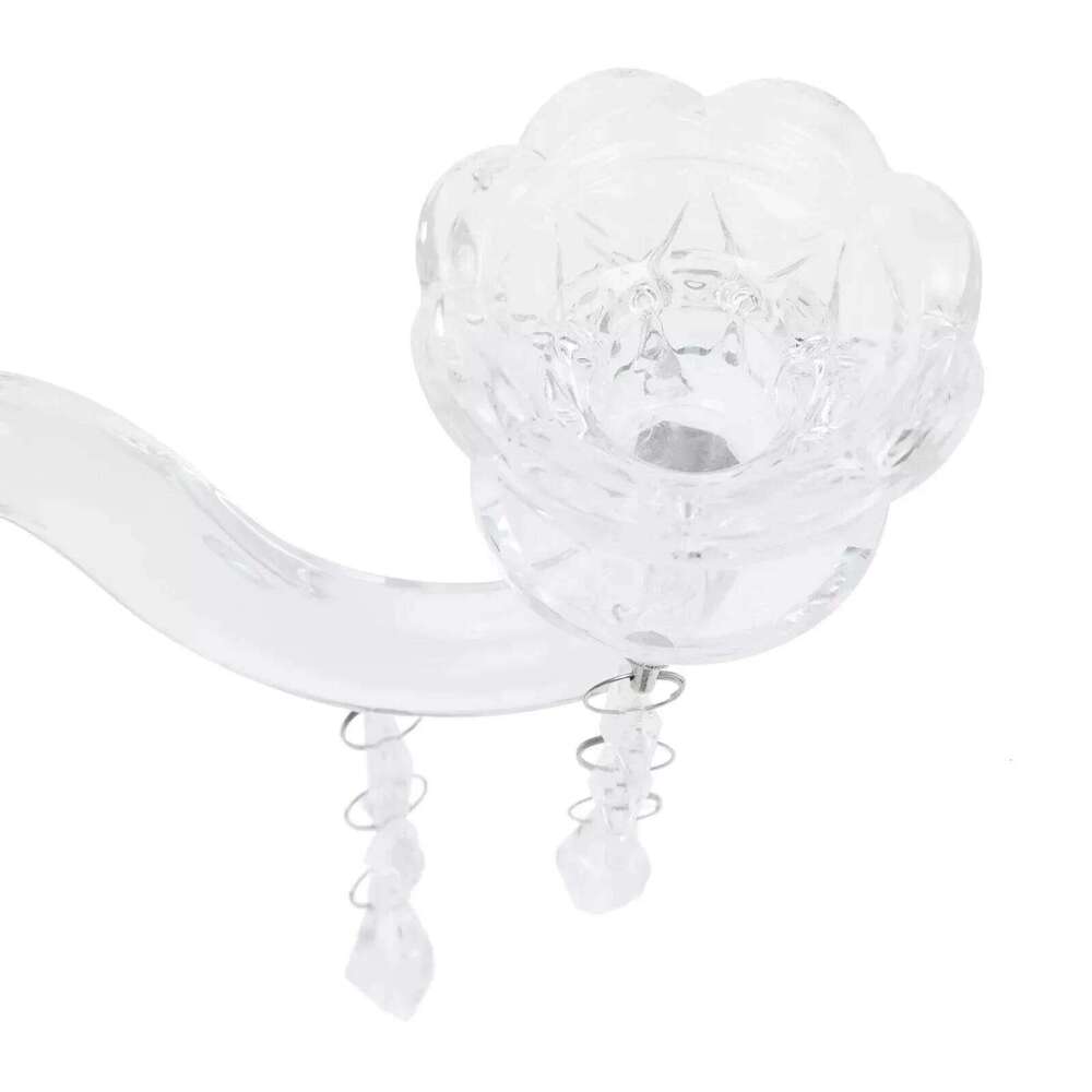 Arm Crystal Centerpieces With 5 Heads Candle Holder Decorations Y260131