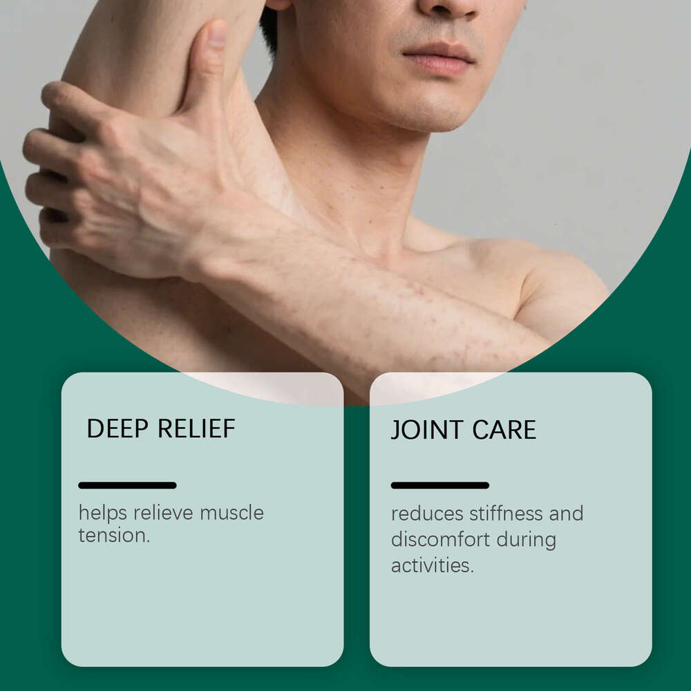 South Moon Body Care Herbal Essence Cooling and Comfortable Apply After Training Massage Roller Ball Essential Oil S260131