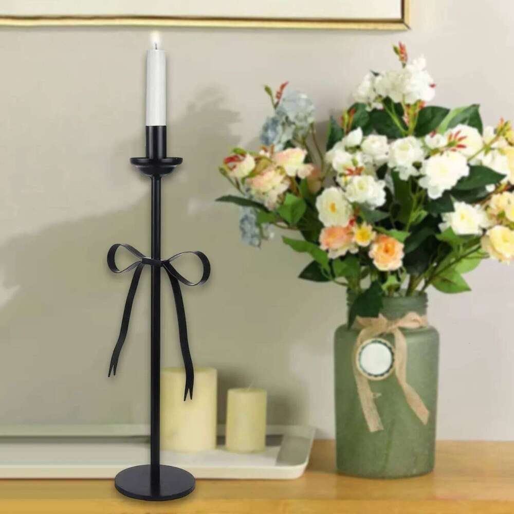 Table Centerpiece Creative Candlestick Taper Candle Stick Holder for Living Room Mantel Farmhouse Holiday Hotel Y260131