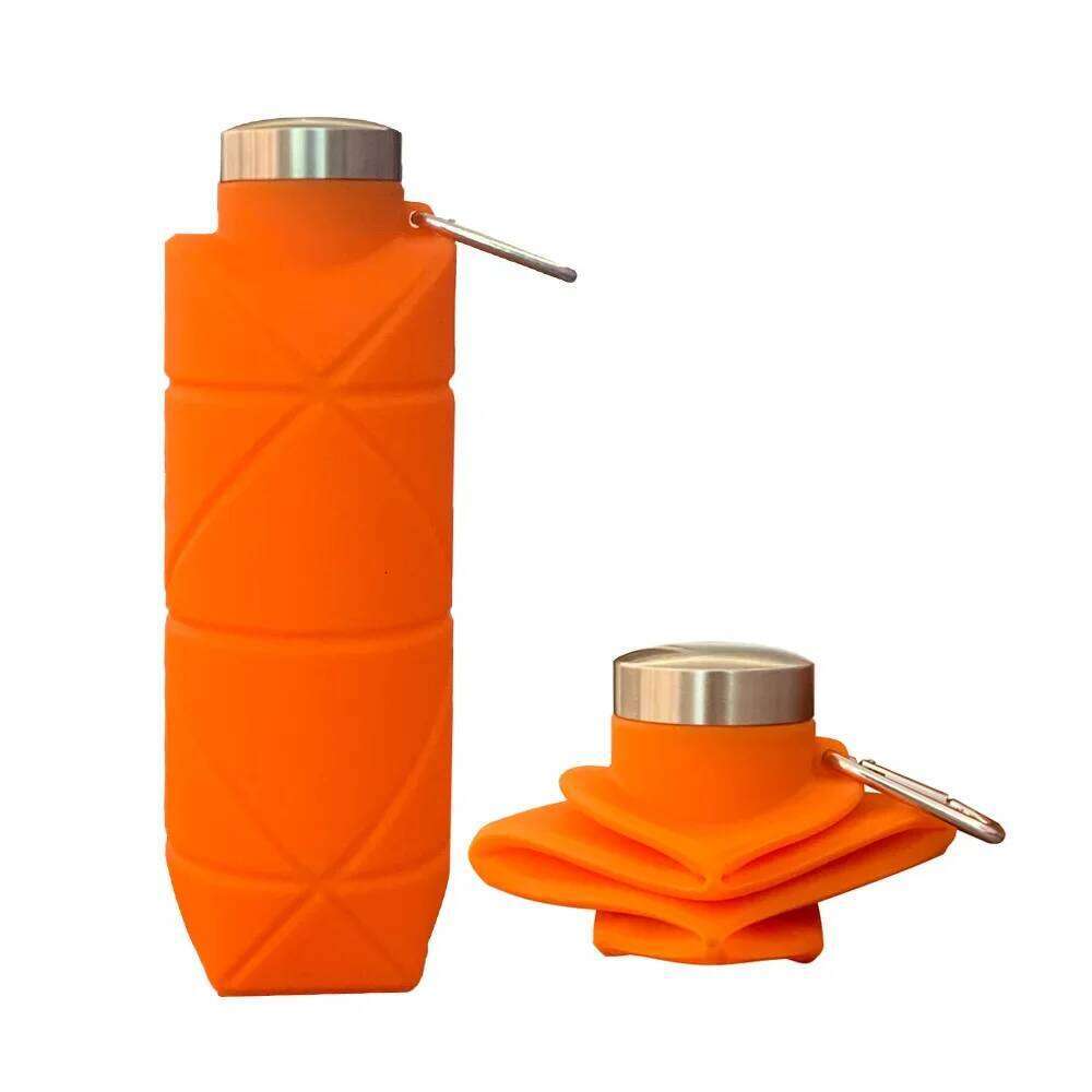 New Arrival BPA Free Portable Silicone Foldable Water Cup Bottle For Outdoor Camping Travelling Z260202