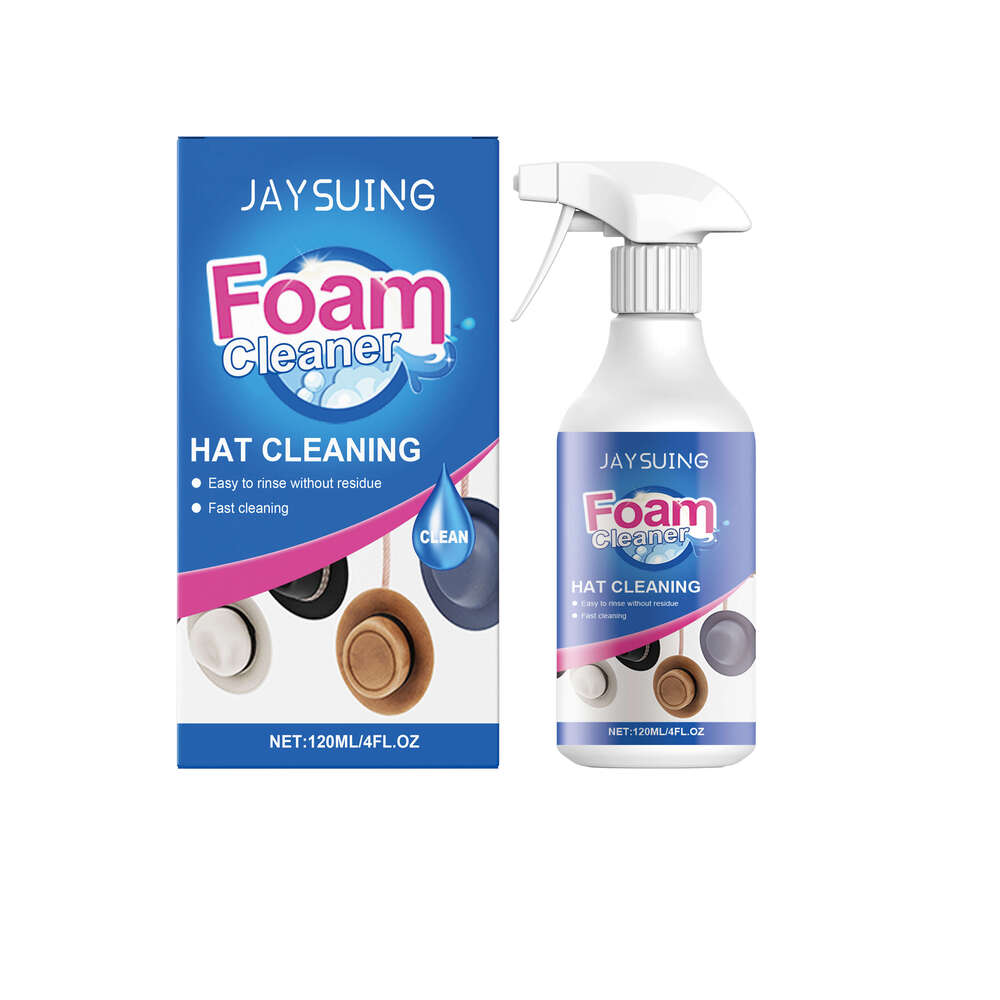 Jaysuing Cleaner Foam Type Hat Stain Removal No-Wash Deodorizing Dry Cleaning Spray S260202