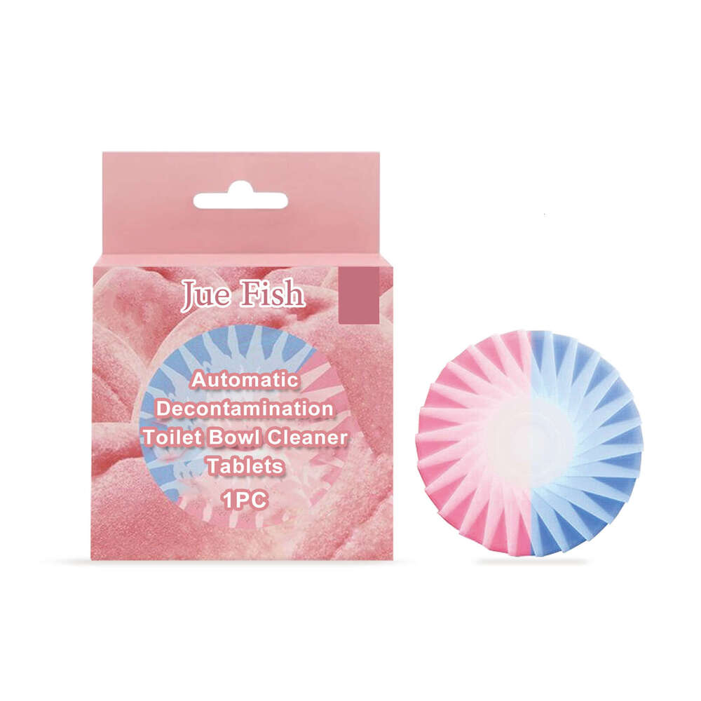Jue-Fish Bathroom Toilet Urine Stains Dirt Odor Removal Fresh Scent Cleaning Block S260202