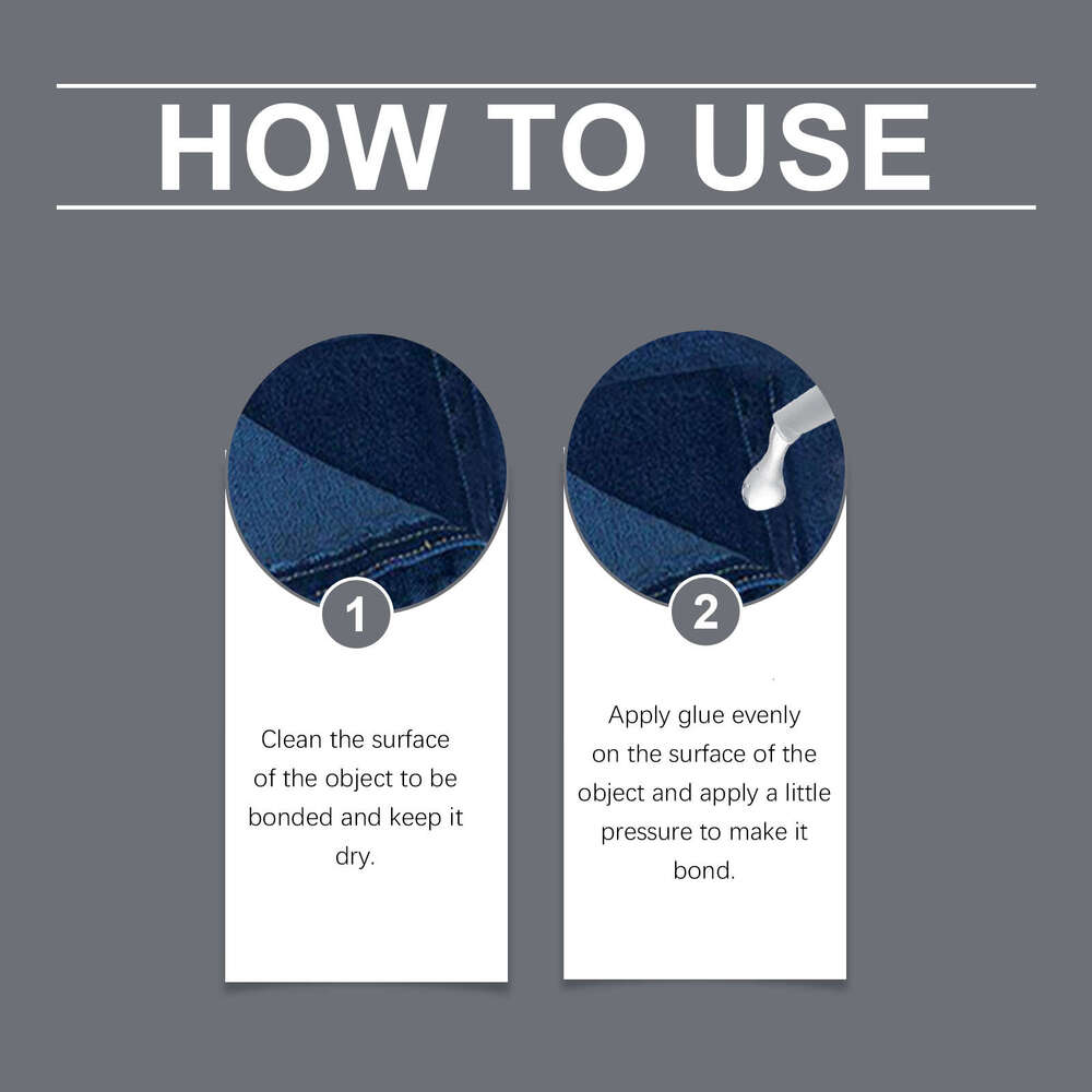 Multi-Purpose Liquid Waterproof Leather Fabric Patch Crack Multi-Functional Glue S260202