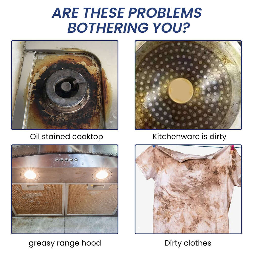 Jakehoe Bathroom Kitchen Multi-Purpose Stain Stainless Steel Rust Remover Cleaner S260202