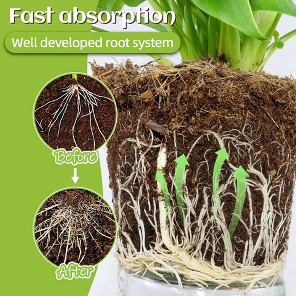 MoonSpry Bio Nutrient Plant Fruit Vegetable Potted Bud Flower Root Growth Fertilizer Stick S260202