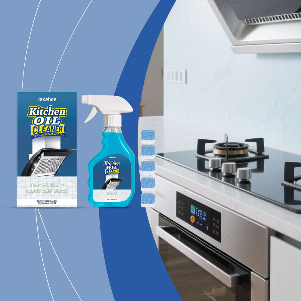Jakehoe Kitchen Range Hood Stove Grease Stain Remover Easy Clean Household Cleaner S260202