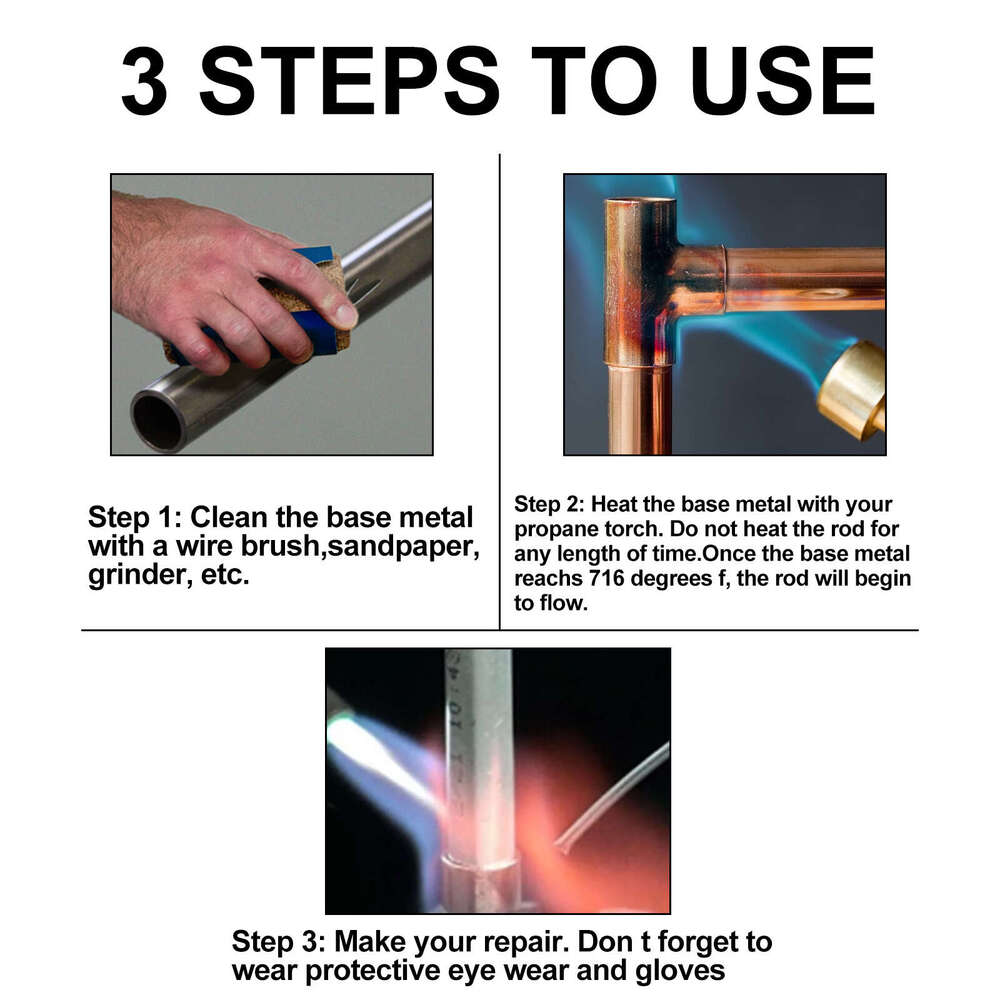 Yegbong Low Temperature Flux-Cored Rod Gun Welding Repair Stainless Steel Aluminum S260202