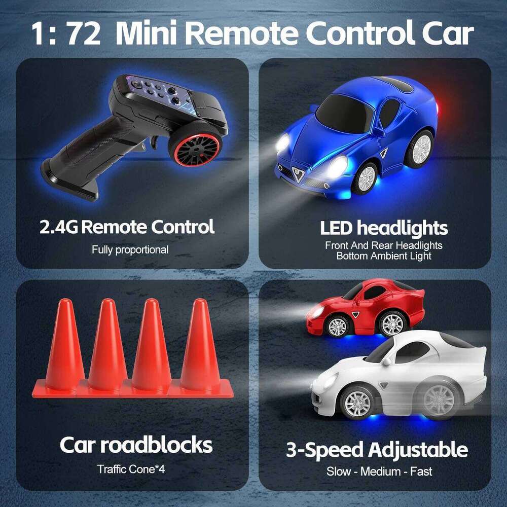 WLtoys New 1:72 High-Speed Remote Q7201 Four-Wheel Drive Wireless Control Mini Racing Car Model 2.4G Boy Toy Y260131