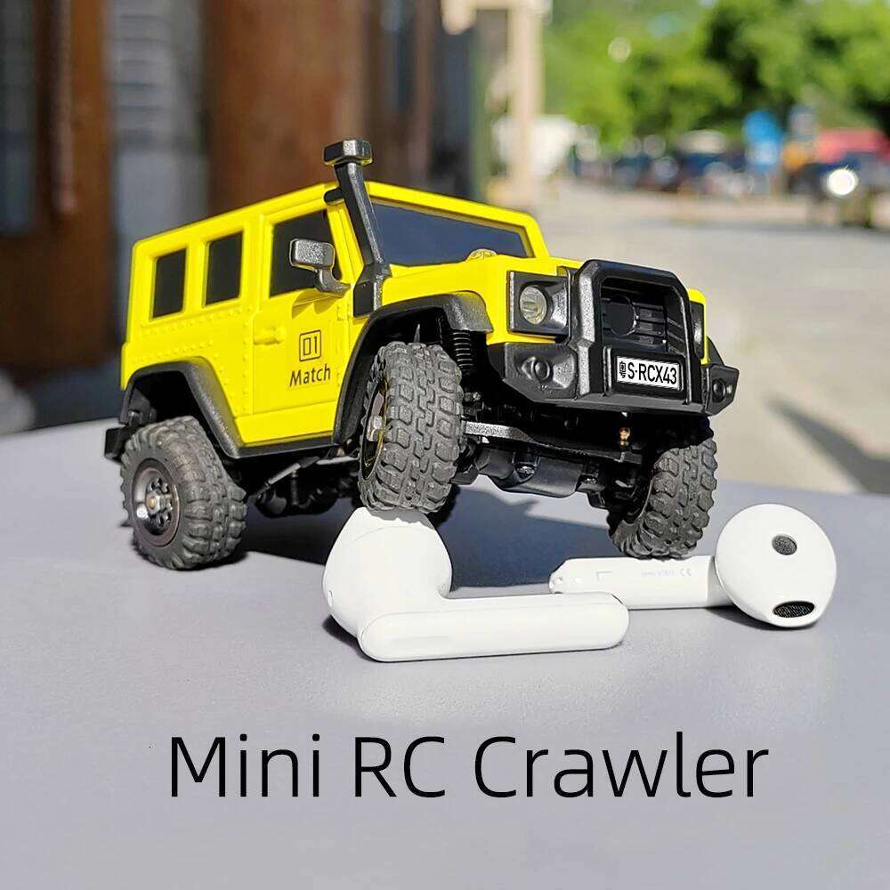 LDARC X43 1:43 Crawler Remote Control Climbing Car Simulation Full Time 4WD Off-road Vehicle RTR For Kids and Adults Toys Gift Y260131