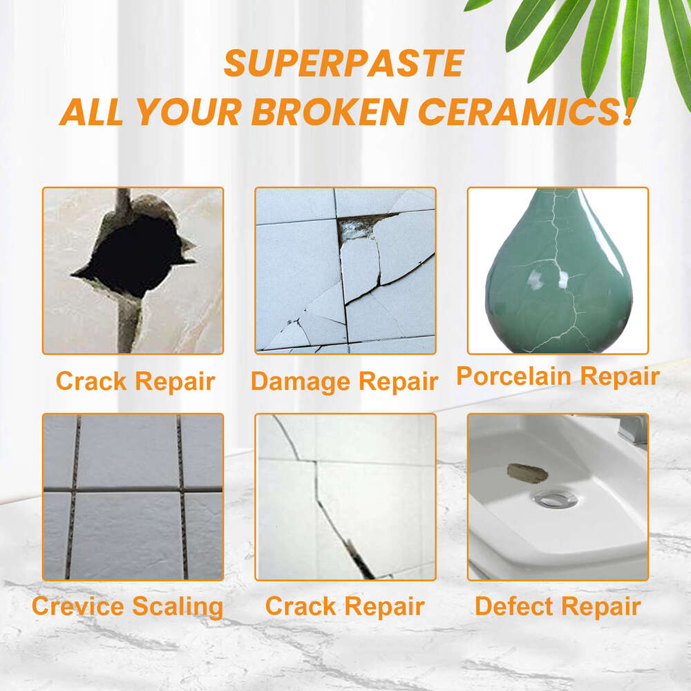 Toilet Floor Tile Crack Repair Patching Paste S260202