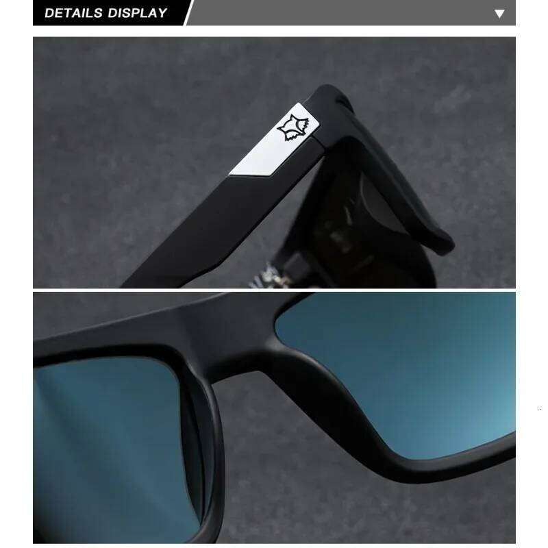 New Knight Brand Square Sunglasses Women Men High Quality Outdoor Riding Fishing Sun Glasses Retro Shades Uv400 H260202