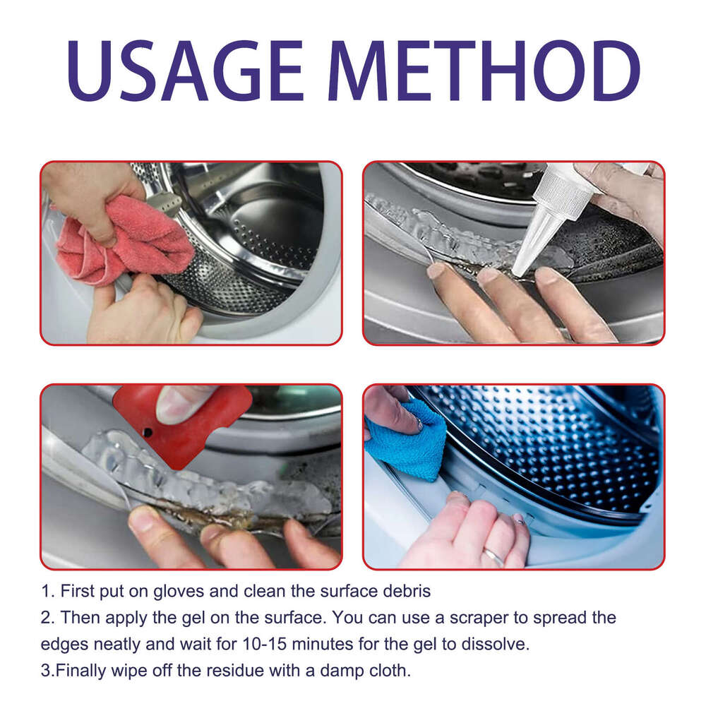 Mildew Removal Gel Wall Tile Refrigerator Washing Machine Silicone Strip Window Gap Multi-effect Anti-mold S260202