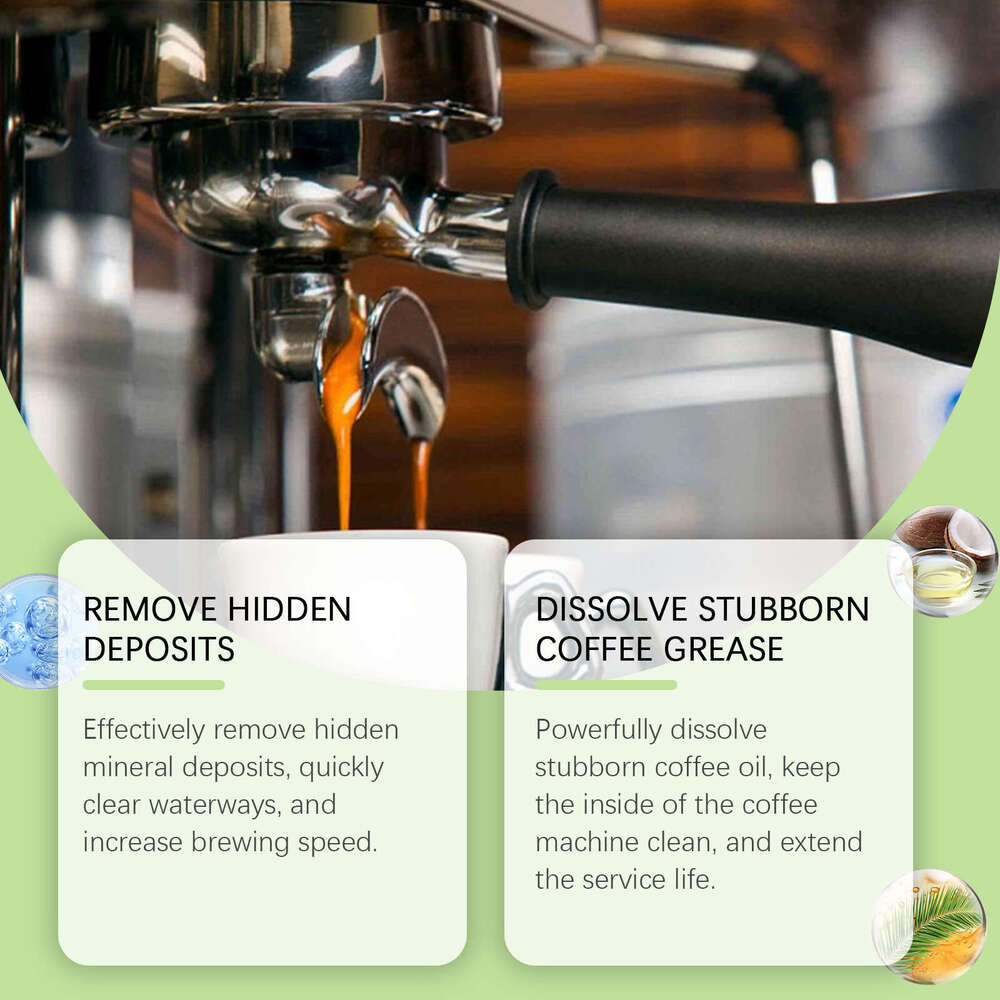 Jakehoe Machine Cleaner Removes Deposits Coffee Oil Stains Cleaning Maintenance Equipment S260202