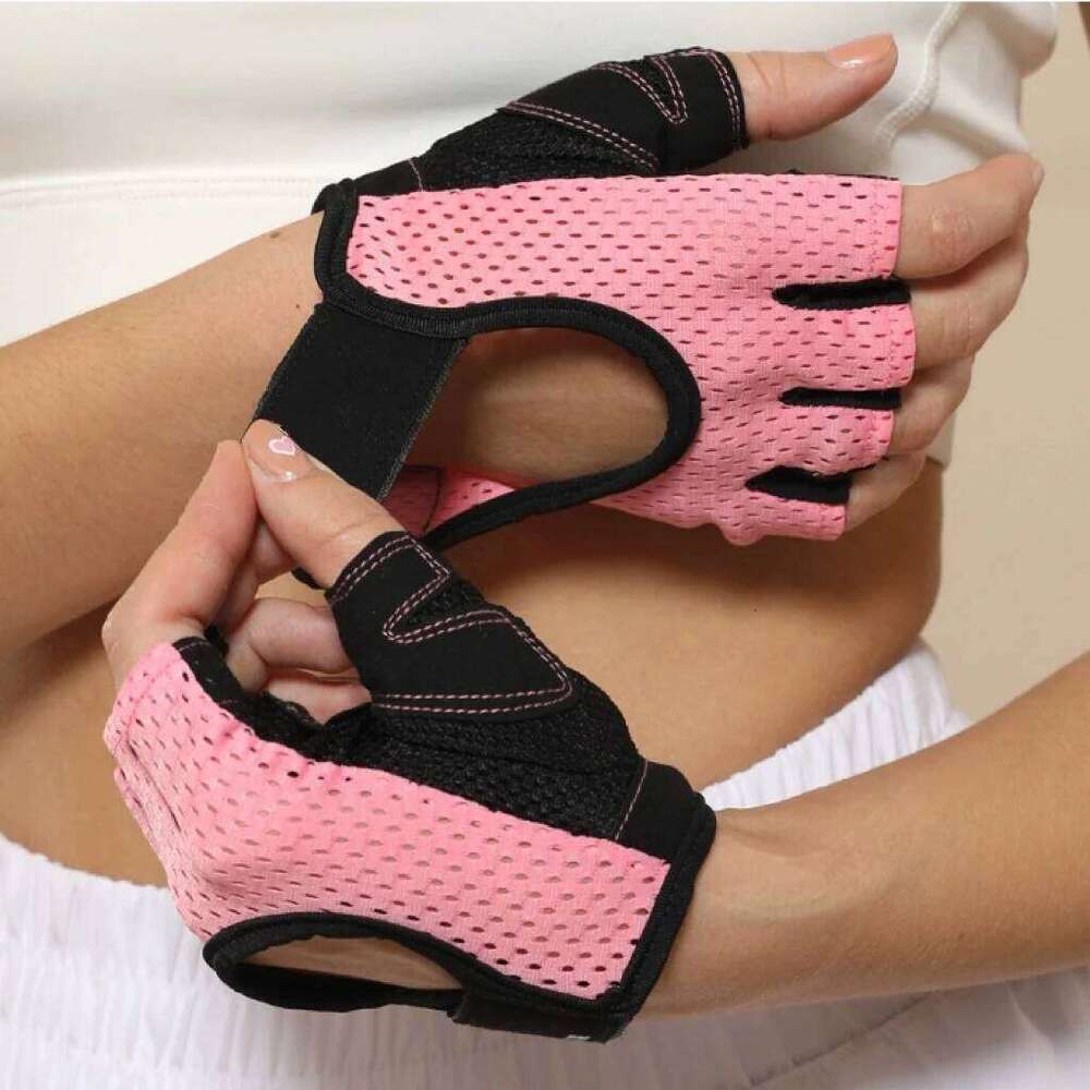 Cycling Fingerless Professional Gym Fitness for Women Men Breathable Anti-Slip Summer Fishing Bicycle Bike Gloves XJ260202
