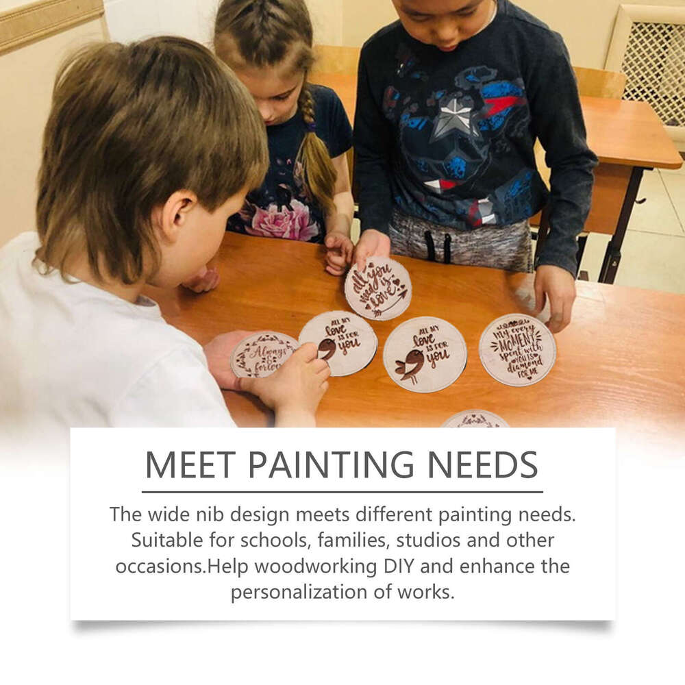 Woodworking Burning Pyrography Painting Burn Mark Pen Wood Marking Number S260202