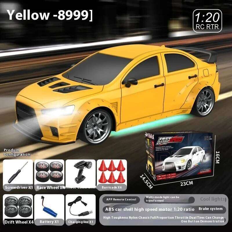 Professional 1/20 Scale RC Drift GTR911 Remote Control Racing Toy Simulation Model Car for Children Boys Gift Y260131