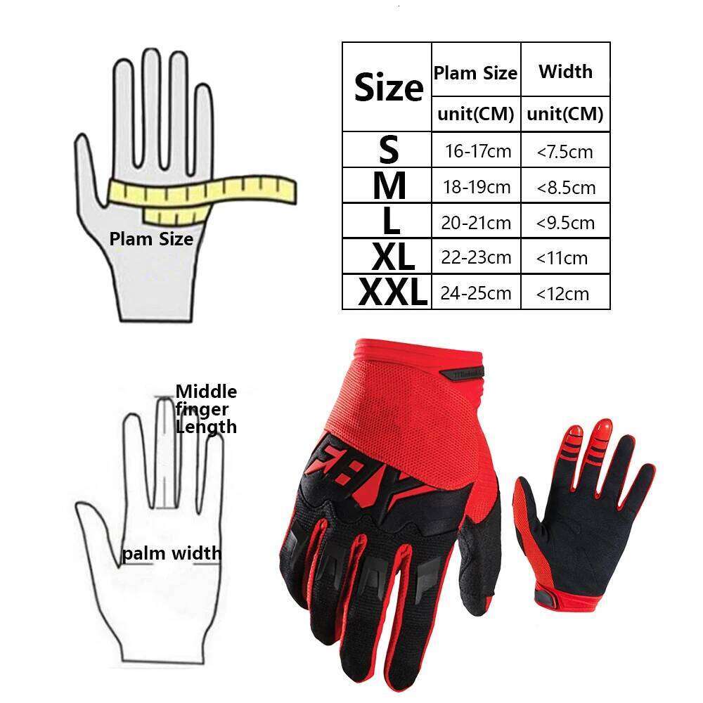 Cycling Motorcycle ATV MTB BMX Man Woman Anti-Skid Bicycle Fashion Breathable Four Seasons Sports Accessories Gloves XJ260202