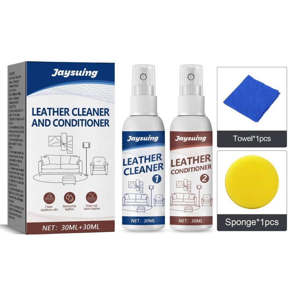 Cleaning and Agent Care Genuine Leather Set Sofa Maintenance Cleaner S260202