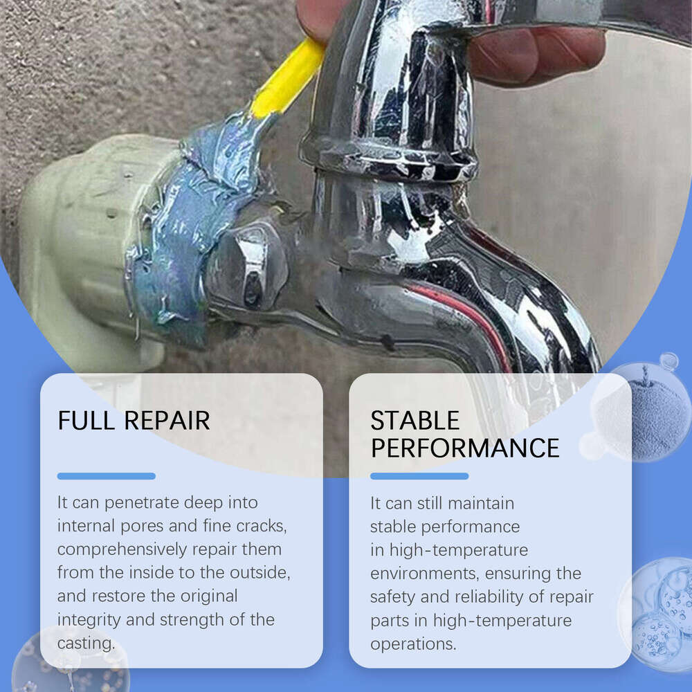 Waterproof Welding 50g Boxed Cast Iron Sealant Glue Leak Repair Agent Metal S260202