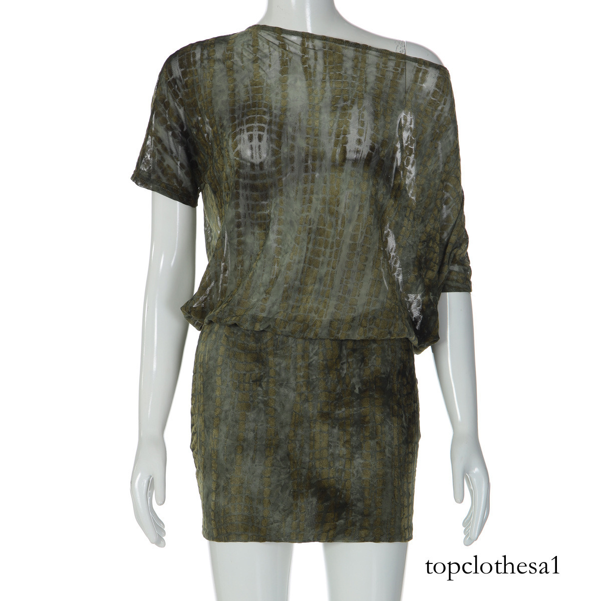 2026 Summer Hot-Selling New Fashion Color-Block Sexy Hollow Out Backless Asymmetrical Neck Tie Short Dress