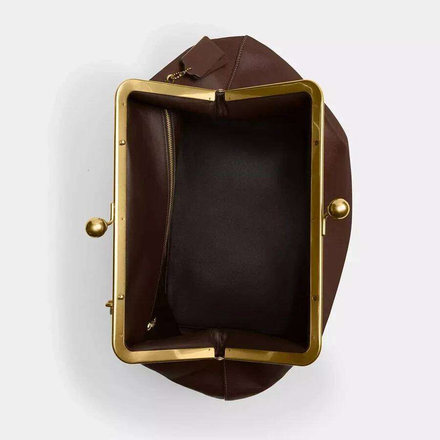 Large Capacity Kisslock Shell Clutch Clip Bags For Women Luxury Designer Handbags Purses 2026 In PU Lock Underarm Shoulder