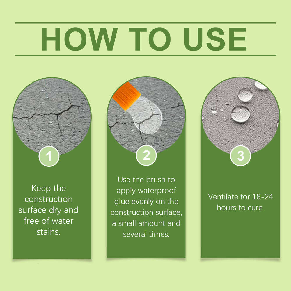 Multi-Purpose Waterproof Coating Home Repair Leak Non-Detachment Wear-Resistant Leak-Proof Glue S260202