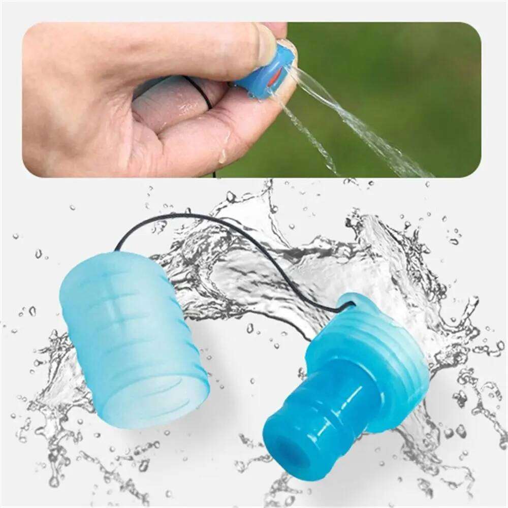 Outdoor 250/500ml Soft Flask Collapsible Wide Mouth Sport Bottle Bite Valve Lightweight Water Bag Hiking Bicycle Z260202