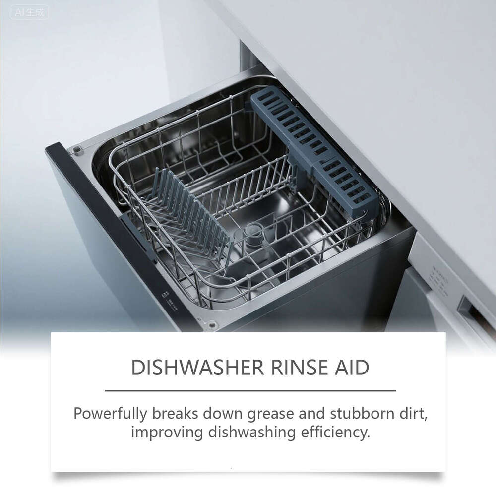 Jakehoe Detergent Household Dishwasher Cleaner Stain Oil Remover Dish Plates Kitchenware Clean and Shiny S260202