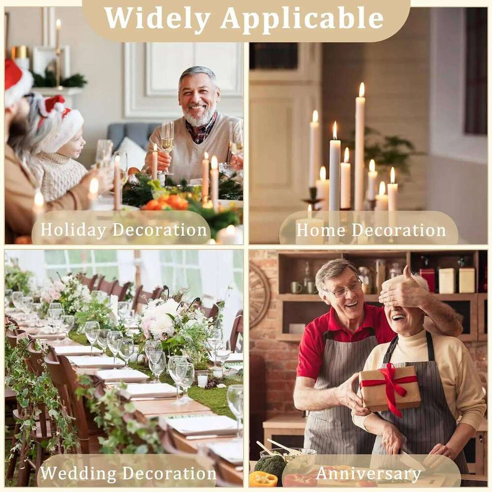 1/4Pcs Vintage Iron Taper Candlestick Gold Silver Candle Holder Christmas Birthday Party Wedding Dinner Table Centerpiece Y260131