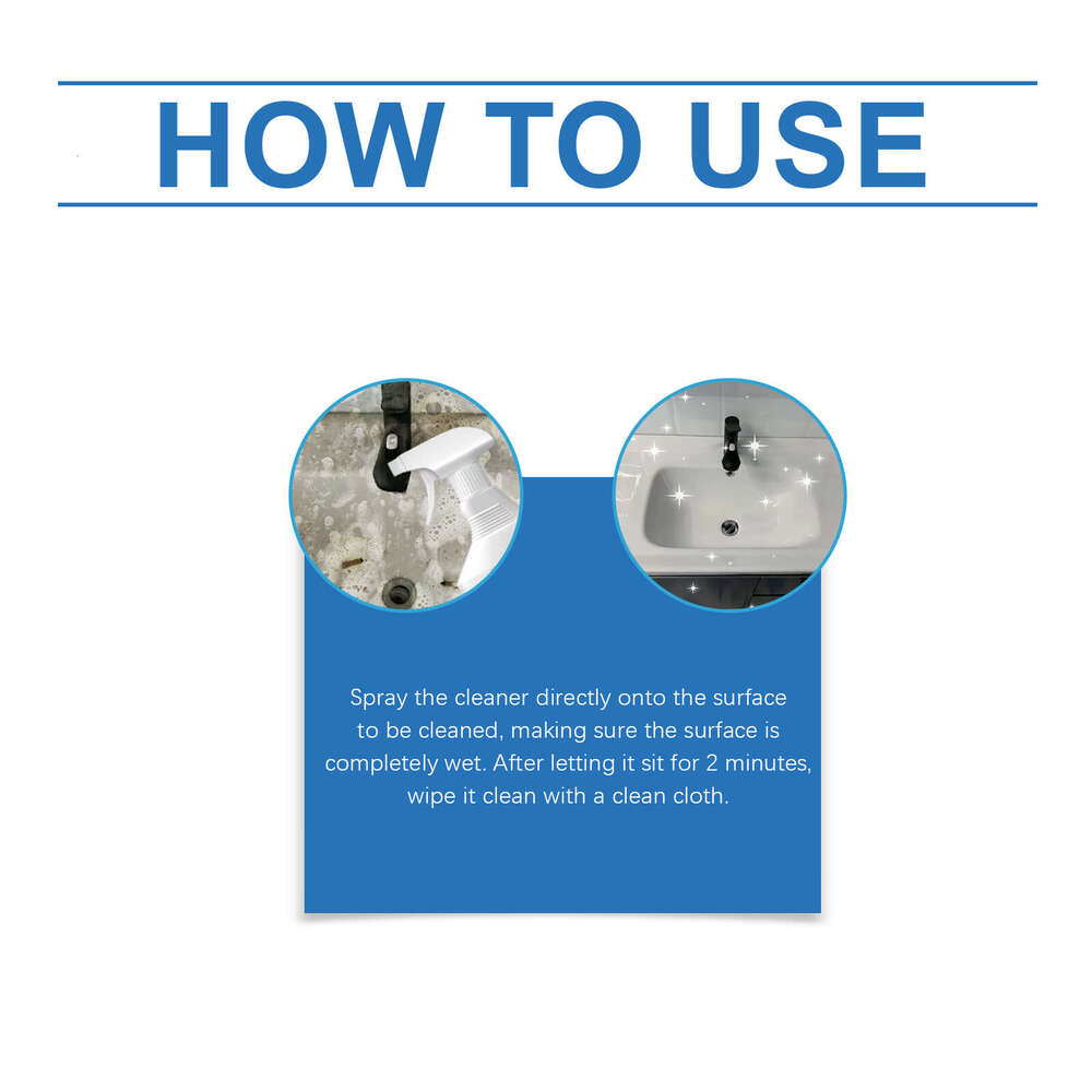 JAKEHOE Bathroom Cleaning Spray Stain and Scale for Bathtub Multi-Purpose Cleaner S260202