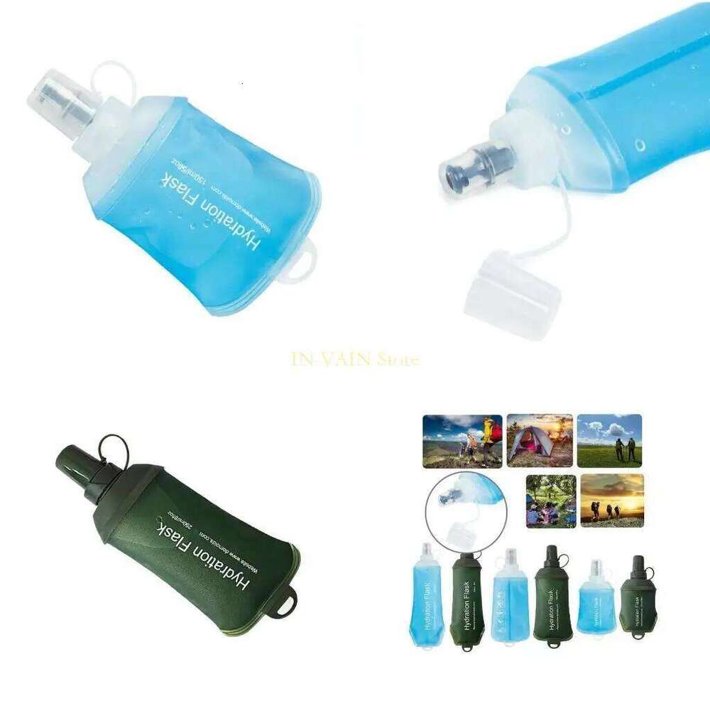 M5TC Flexible Reusable Water Bottle for Hikings Adventure Traveling Outdoor Sports Z260202