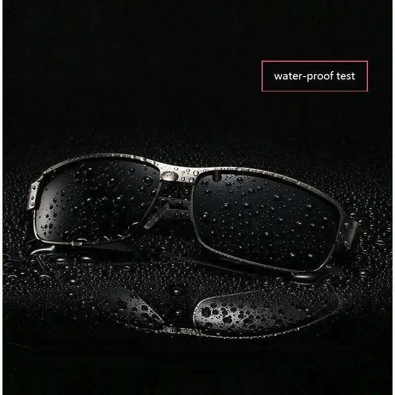 Classic Metal Frame Men Polarized Sunglasses Luxury Brand Designer Sun Glasses For Man Driving Fishing UV400 Vintage Eyewear H260202