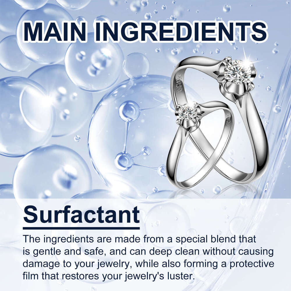 Jakehoe Necklace Gold Jewelry Blackening Decontamination Anti-Oxidation Maintenance Cleaner S260202