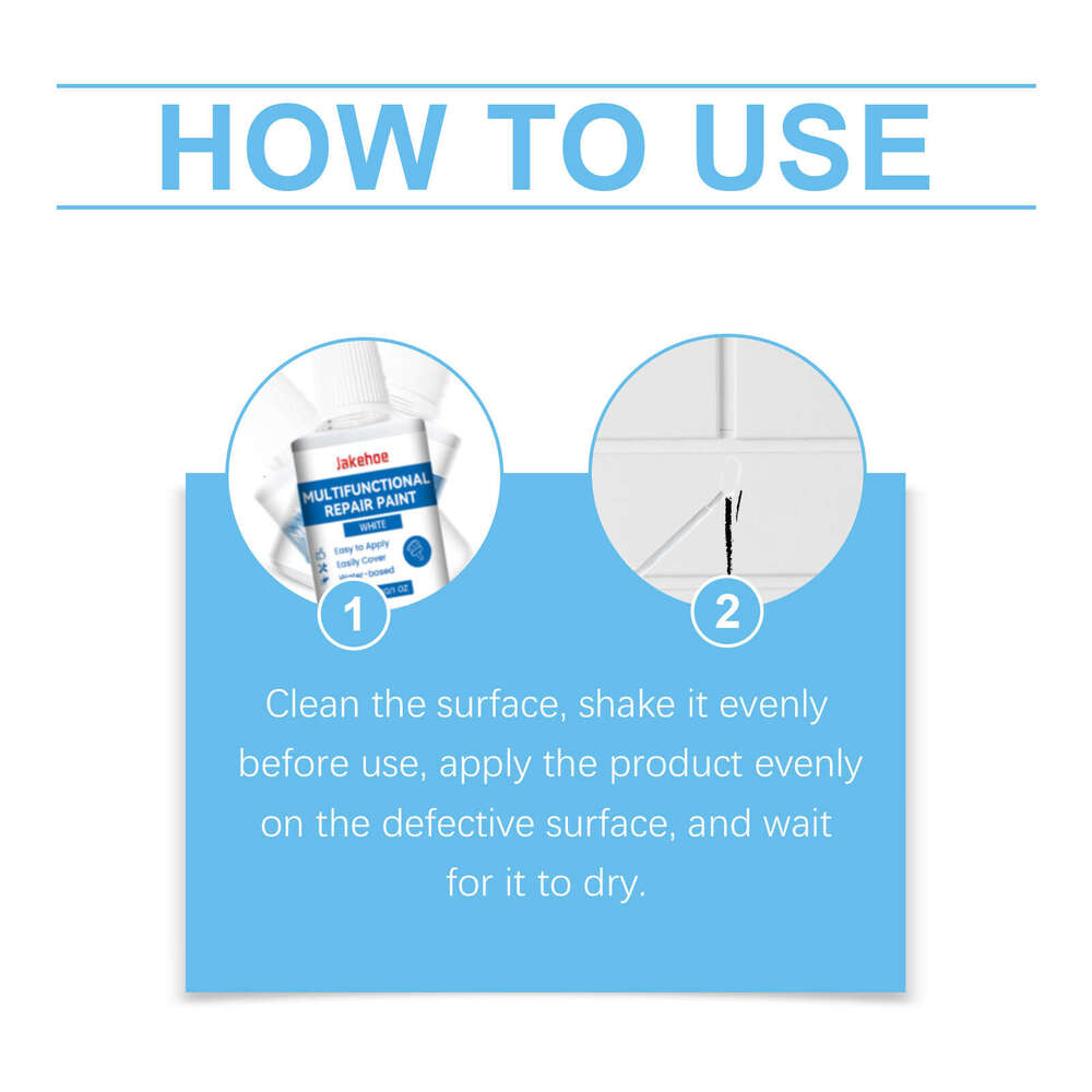 Waterproof Bathroom Renovation Cover Scratches Defects Repair Wall Multi-Purpose Paint S260202