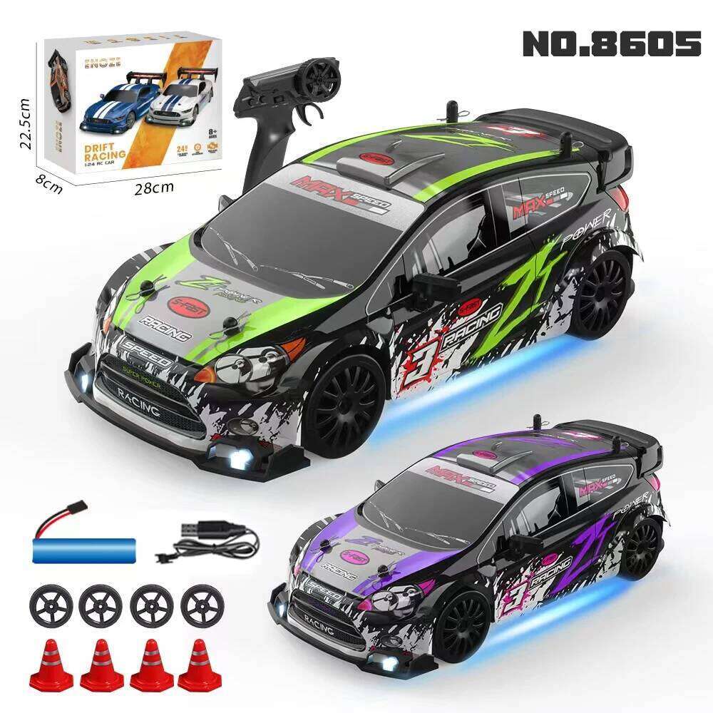 1:24 Scale 4WD RC Drift Car GTRPRO AE86PRO RTR Metal Tires Ready to Race Kid Adult Toy Birthday Gift Y260131