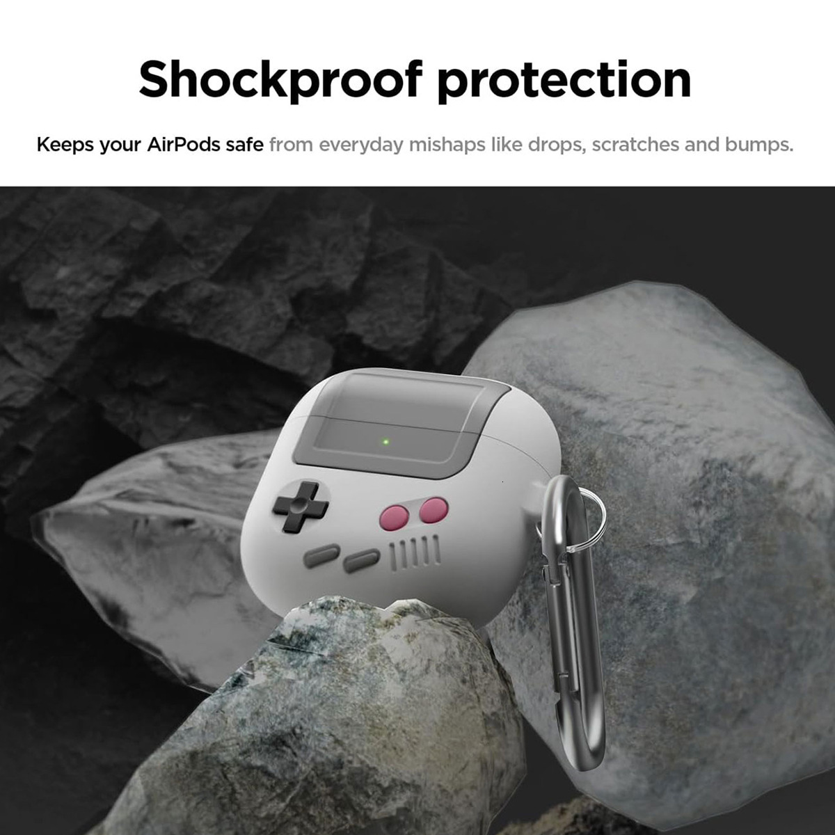 Game Console Compatible AirPods Protective Silicone Wireless Bluetooth Earphone 4th Generation Case Anti-Shell
