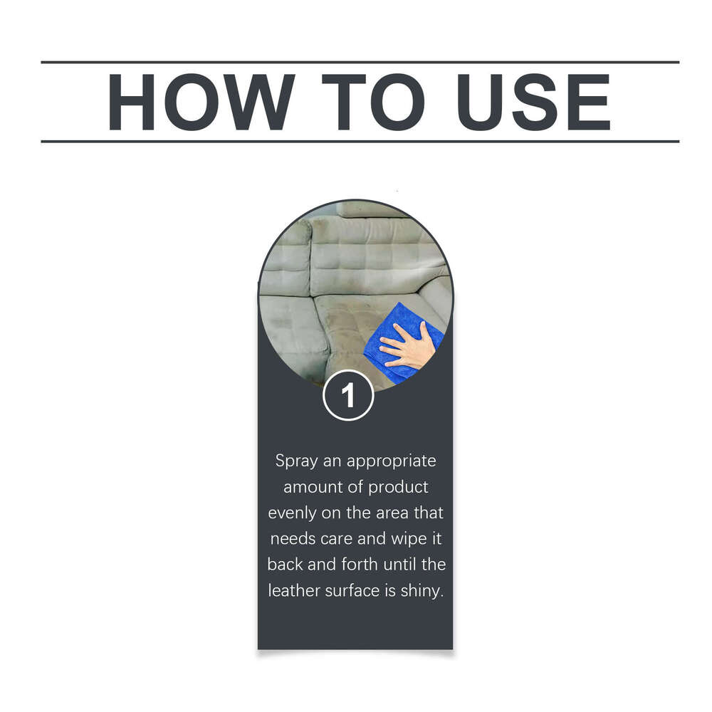 JAYSUING Conditioner Furniture Bag Sofa Car Seat Cleaning Stain Removal Leather Cleaner S260202