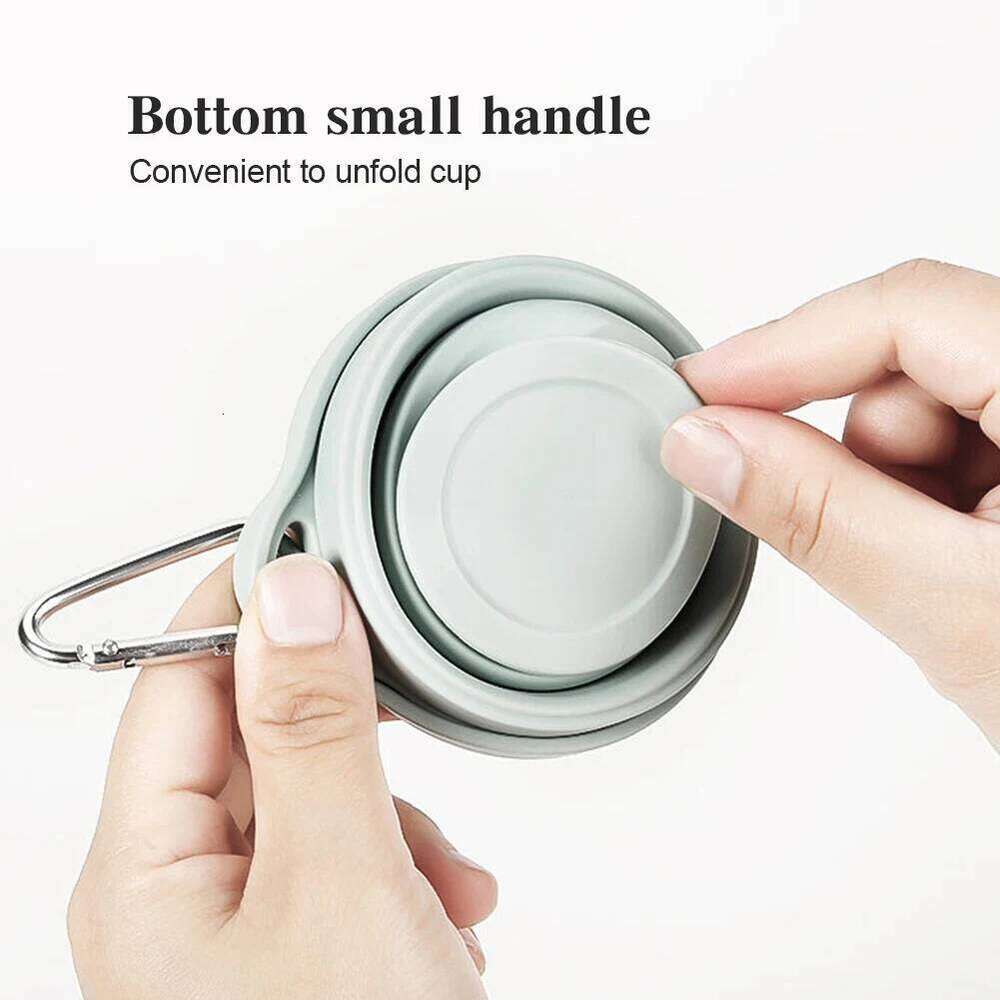 180ml Telescopic Drinking Mug with Lid Silicone Collapsible Coffee Cup Reusable Expandable Drinkware for Outdoor Hiking Z260202