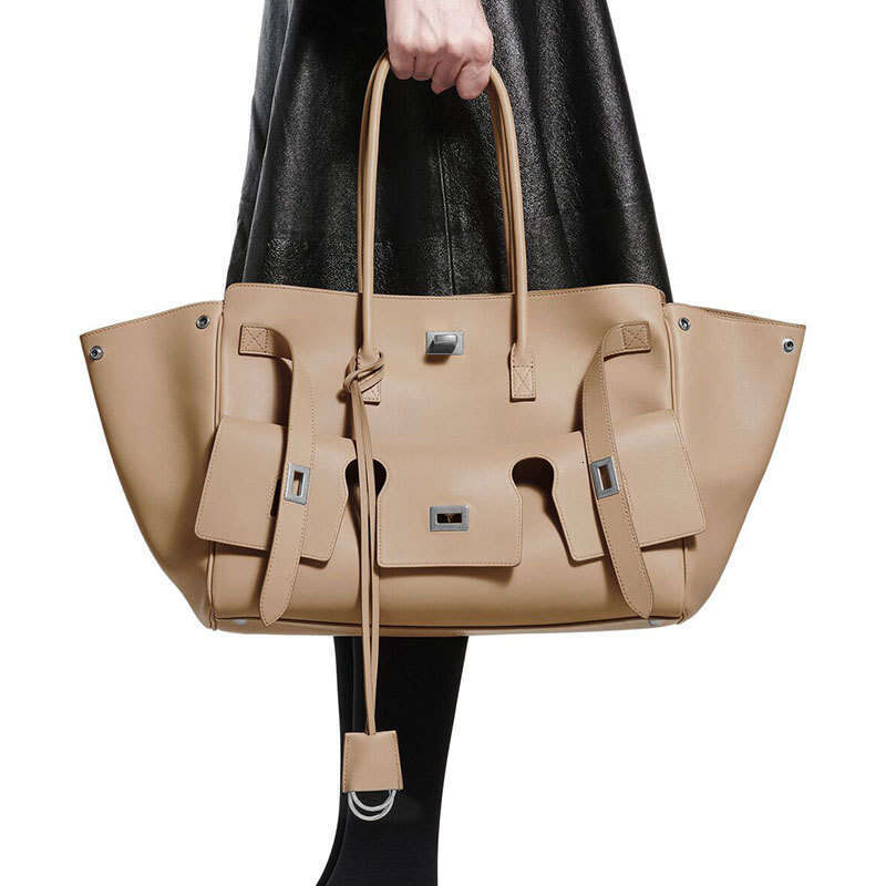 B Brand New Bel Air Shoulder Autumn Winter Relaxed Commuting Large Fashionable High-end Tote Bag