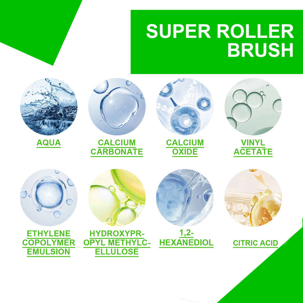 Roller Brush Household Wall Surface Covering Stain Graffiti Crack Repair Maintenance Renovation Paste S260202