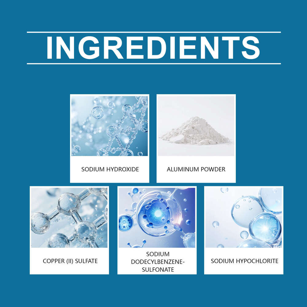 JAKEHOE Kitchen Bathroom Drain Cleaning Descaling Deodorizing Unclogging Powder S260202