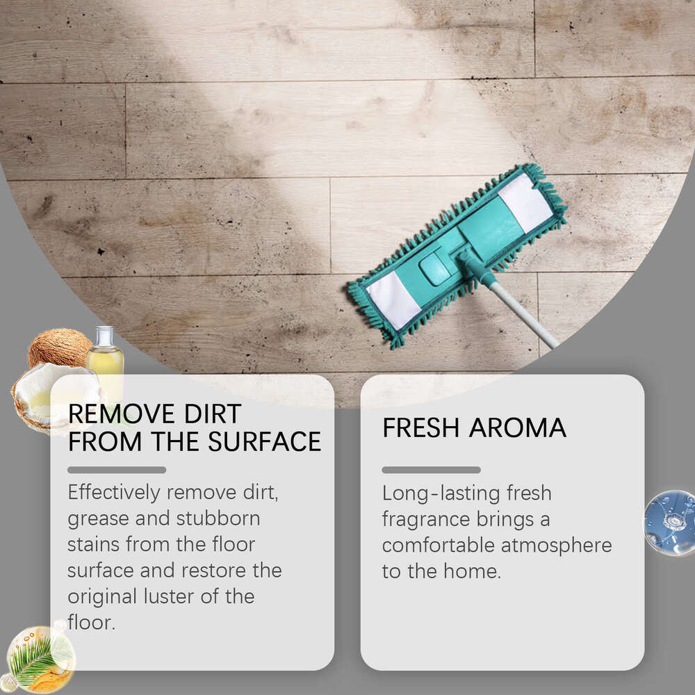 Mopping Cleaner Hardwood Floor Tile Daily Maintenance Renovation Cleaning Agent S260202