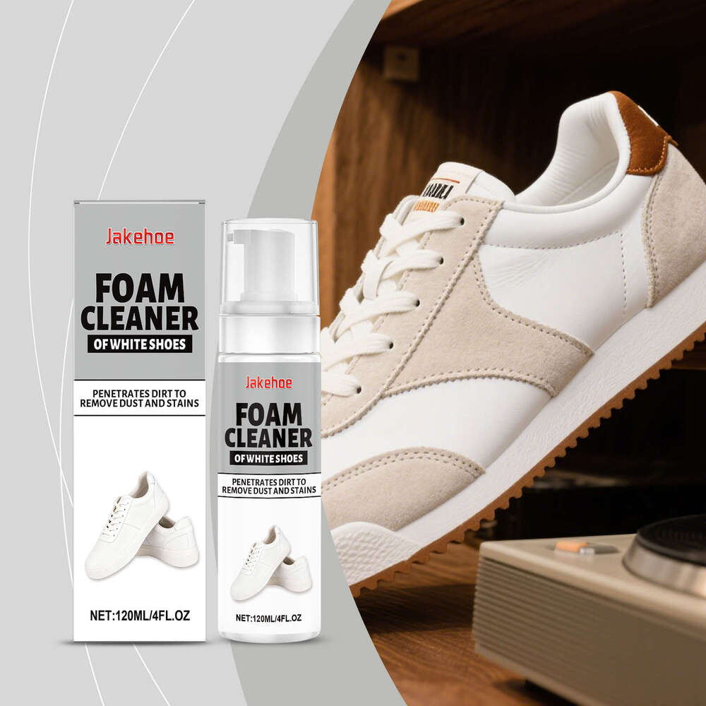 Shoe Foam Gentle Cleaning for White Shoes Removes Yellowing and Stains Portable Cleaner S260202