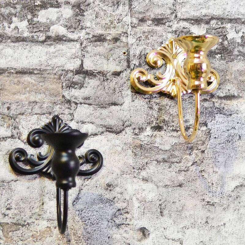 PEANDIM Hanging Candlestick Wall Lamp Scented Decoration Gold Black Holder Home Bar Outdoor Candle Lantern Y260131