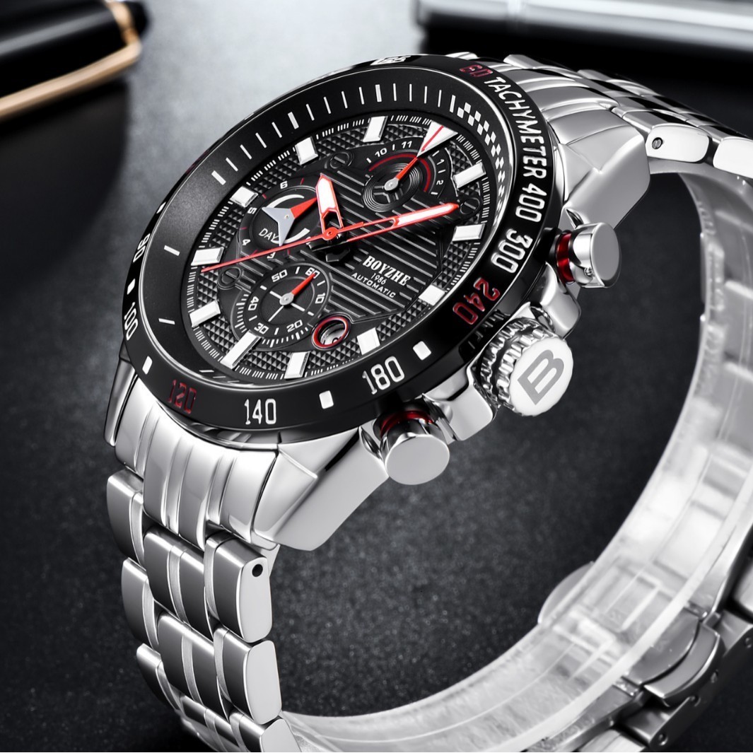 BERNY 20ATM Diver Automatic Mechanical Watch for Men Super Luminous Waterproof Swimming Dive Wristwatch Sapphire Self Winding 250903