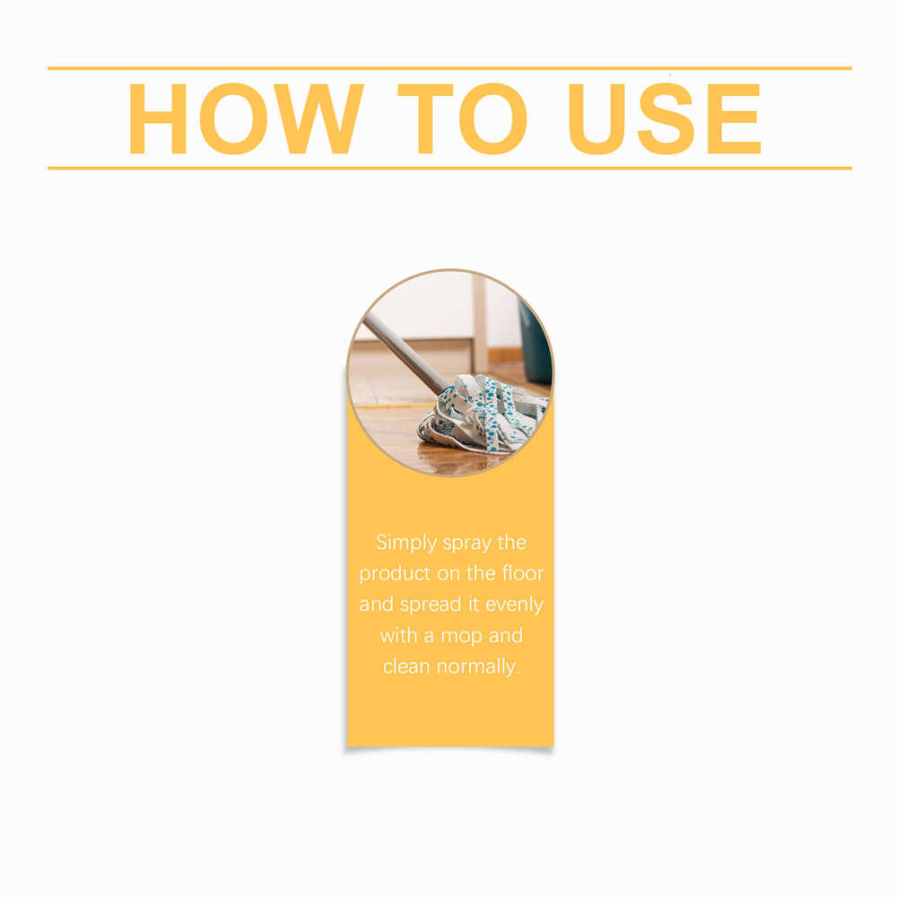 Cleaning and Descaling Tile Wood Floor General Clean Fragrance Daily Cleaner S260202