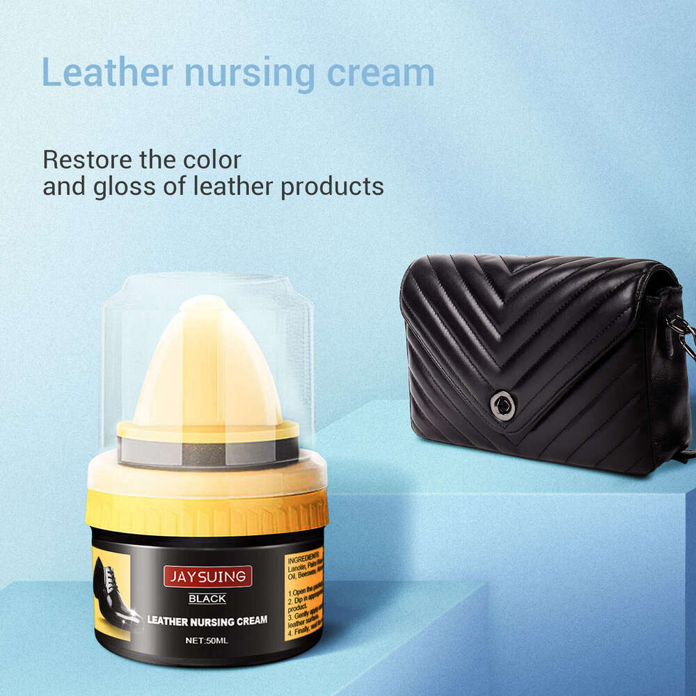 Jaysuing Polish Oil Maintenance Shoes Sofa Seat Renovation Portable Leather Care Wax S260202
